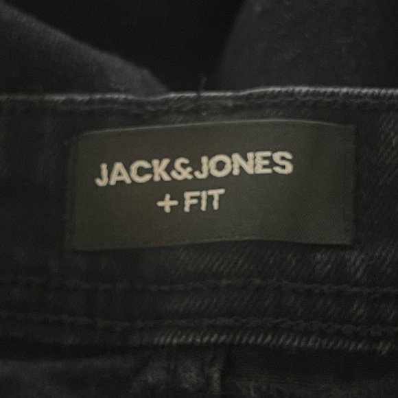 Black Stretch Jack & Jones Slim Jean 40/32 - Picture 3 of 9